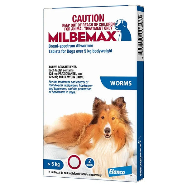 Milbemax All Wormer For Large Dogs (Over 5kg)