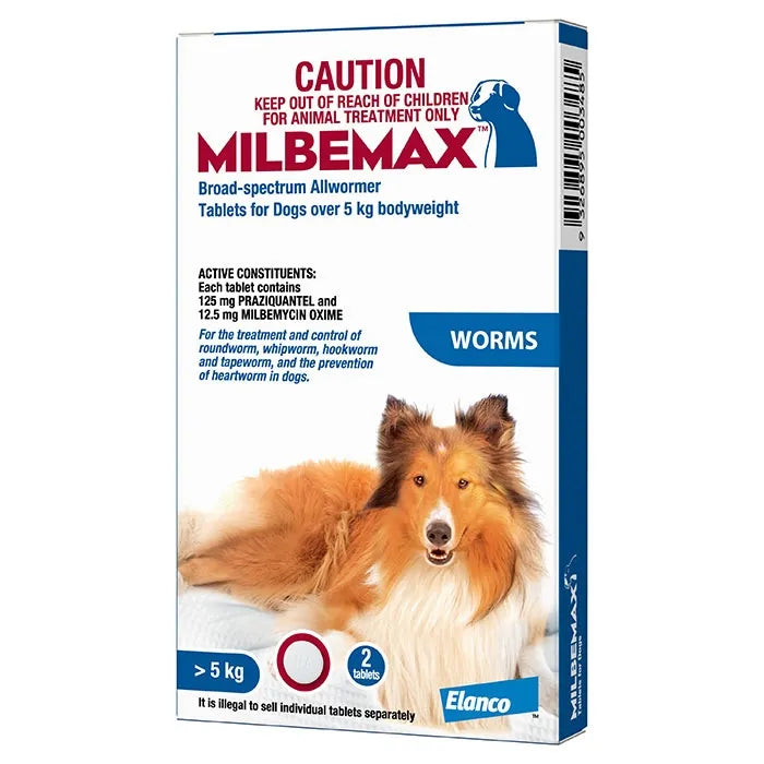 Milbemax All Wormer For Large Dogs (Over 5kg)