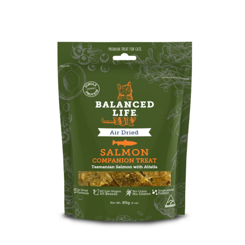 Balanced Life Air-Dried Companion Cat Treat - Salmon 85g