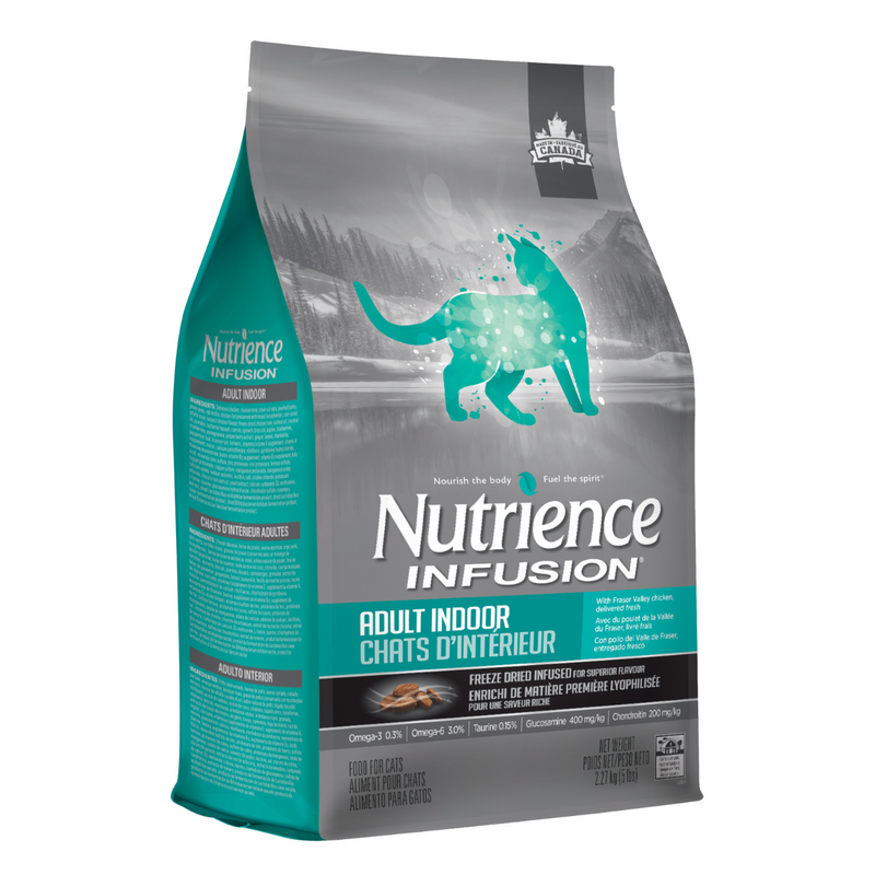 Nutrience Infusion Dry Cat Food Adult Indoor Chicken 2.27kg