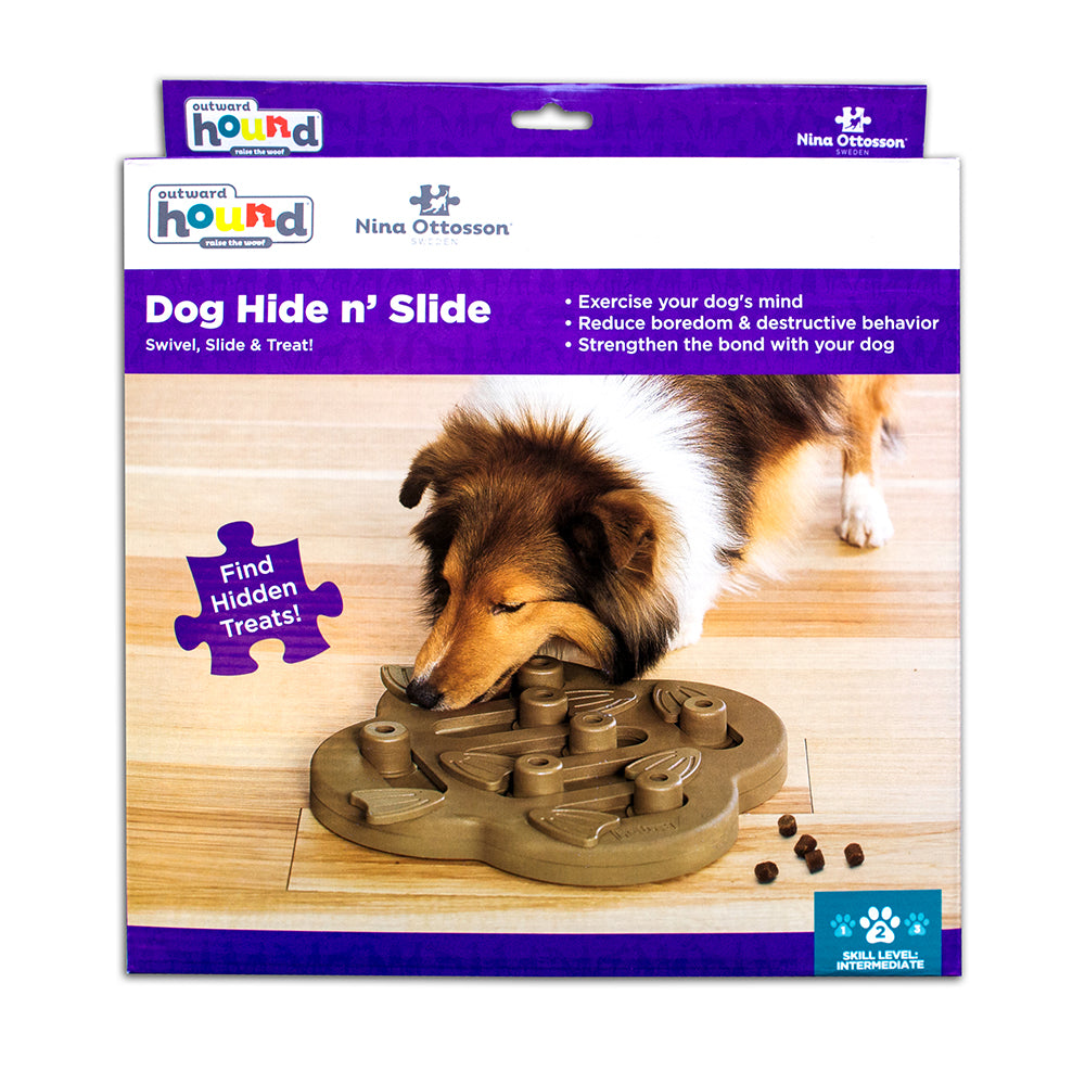 Nina Ottosson Dog Hide N Slide Composite - Level 2