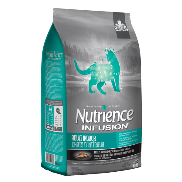 Nutrience Infusion Dry Cat Food Adult Indoor Chicken 5kg
