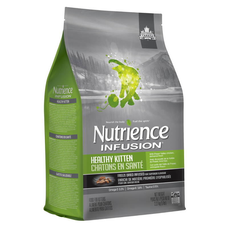 Nutrience Infusion Dry Cat Food Healthy Kitten Chicken 2.27kg