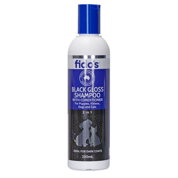 Fido's Black Gloss Shampoo & Conditioner for Dogs & Cats 250ml