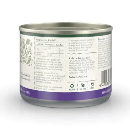 ZEALANDIA Premium Wet Dog Food Venison Pate 02