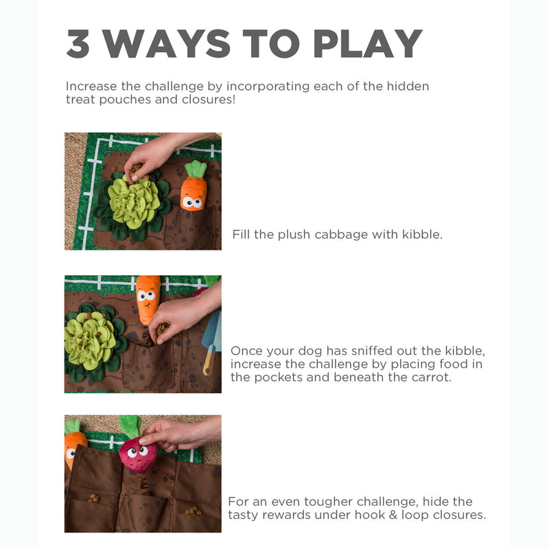 Nina Ottosson Dog Activity Matz Garden Game - Level 2