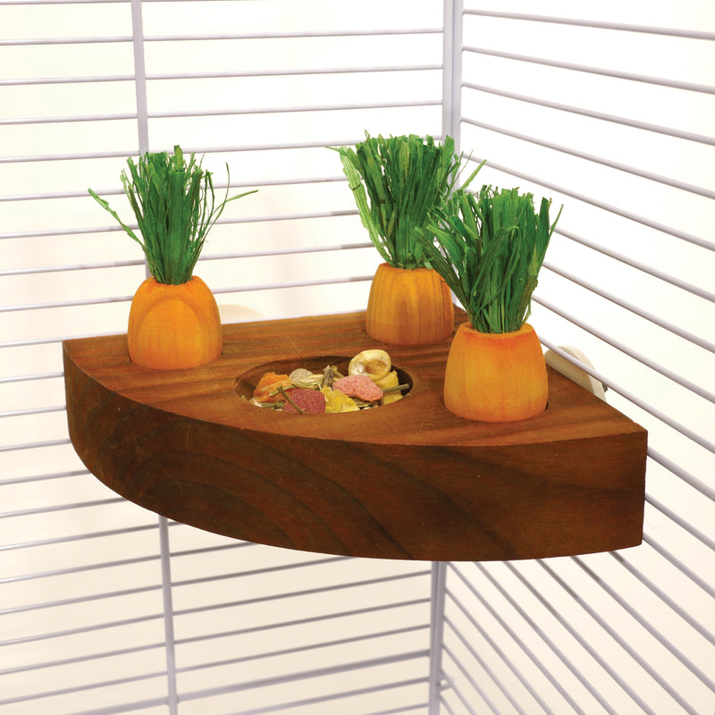 Rosewood Small Animal Activity Toys Carrot Toy 'N' Treat Holder 03