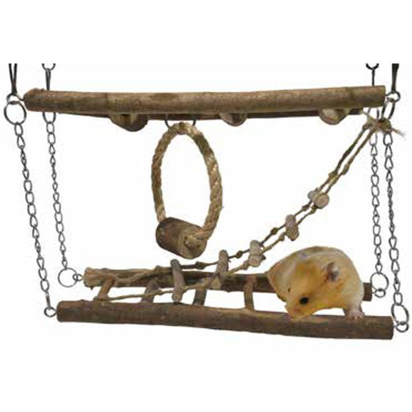 Rosewood Small Animal Activity Toys Rosewood Activity Suspension Bridge