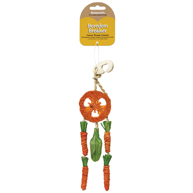 Rosewood Small Animal Activity Toys Carrot Dream Catcher 03