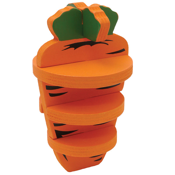 Rosewood Small Animal Activity Toys Woodies 3D Carrot 01