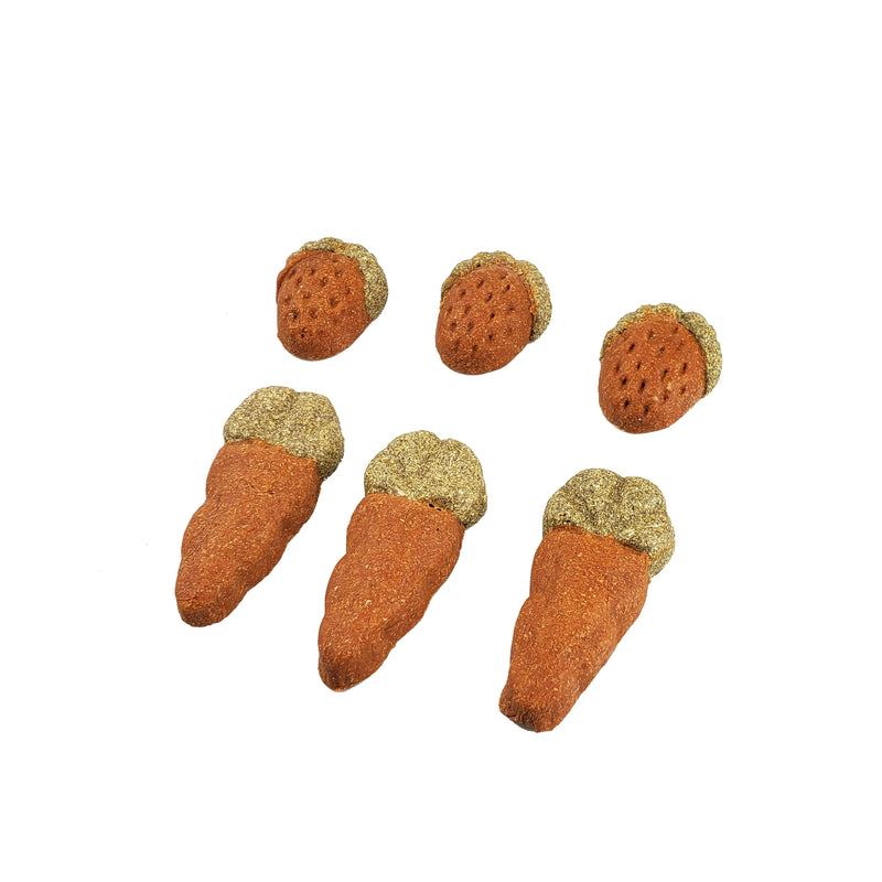 Rosewood Small Animal Activity Toys Carrots And Strawberries