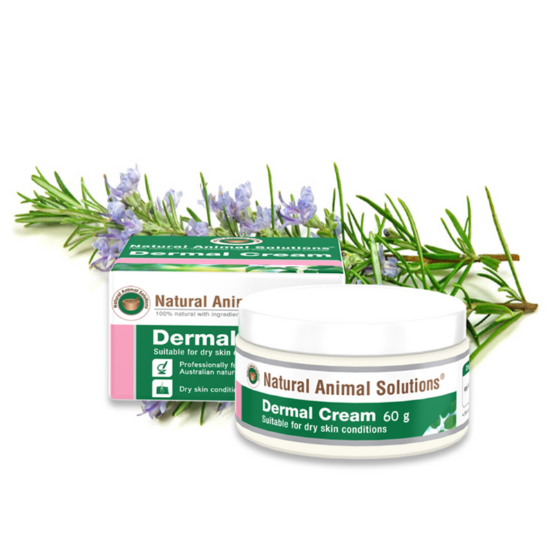 Natural Animal Solutions Dermal Cream - 60g | PeekAPaw Pet Supplies
