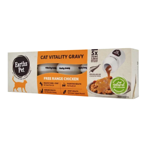 Earthz Pet Cat Vitality Gravy Free Range Chicken 02