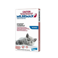 Milbemax All Wormer carton for small cats 0.5-2 kg, two-tablet pack