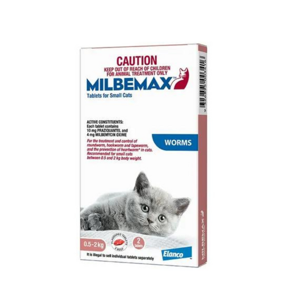 Milbemax All Wormer For Cats (0.5-2kg)