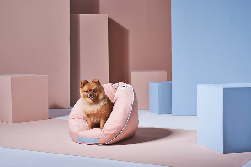 Ibiyaya Snuggler Soft Plush Nook Pet Bed- Super Comfortable 16