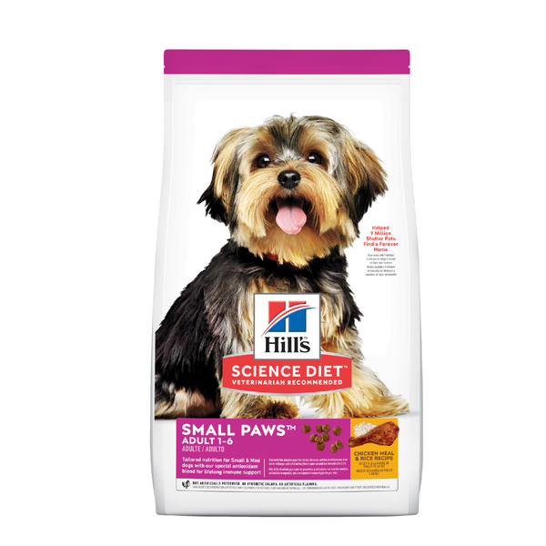 Hill's Science Diet Dry Dog Food Adult Small Paws