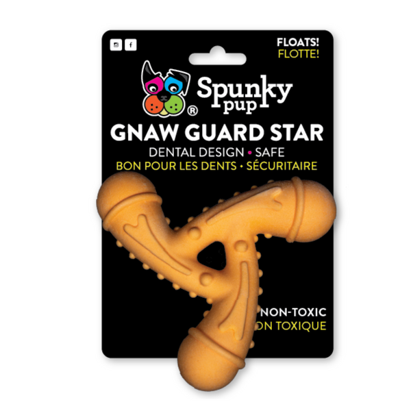 Spunky Pup Dog Toy Gnaw Guard Foam Star