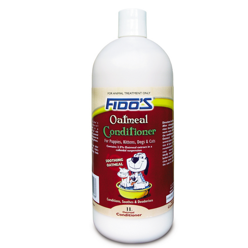 Fido's 2.5% Oatmeal Conditioner for Dogs & Cats 02