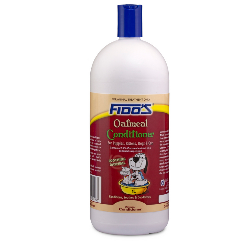 Fido's 2.5% Oatmeal Conditioner for Dogs & Cats 1L