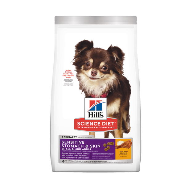 Hill's Science Diet Dry Dog Food Adult Sensitive Skin & Stomach Small & Mini