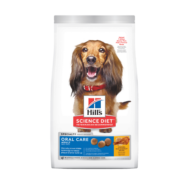 Hill's Science Diet Dry Dog Food Adult Oral Care