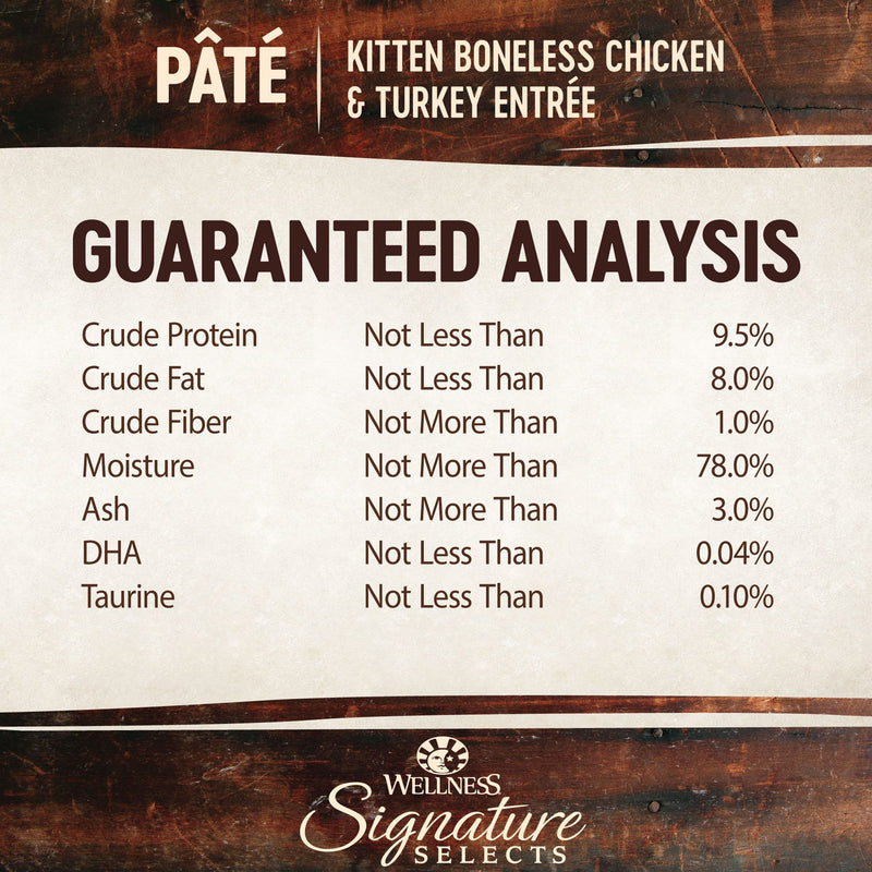 Wellness Core Wet Cat Food Signature Selects Kitten Boneless Chicken & Turkey