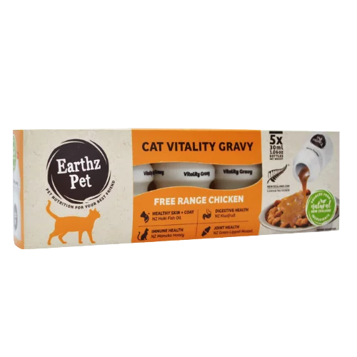 Earthz Pet Cat Vitality Gravy Free Range Chicken 01