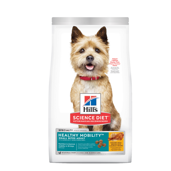 Hill's Science Diet Dry Dog Food Adult Healthy Mobility Small Bites