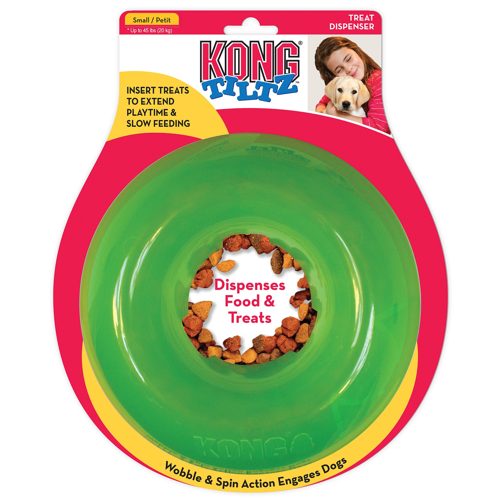 KONG Dog Toys Tiltz Small