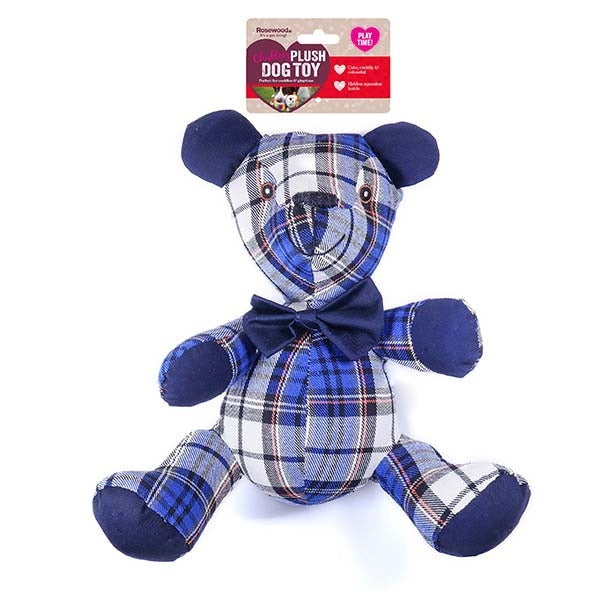 Rosewood Dog Toys Jolly Doggy Blueberry Bear 01