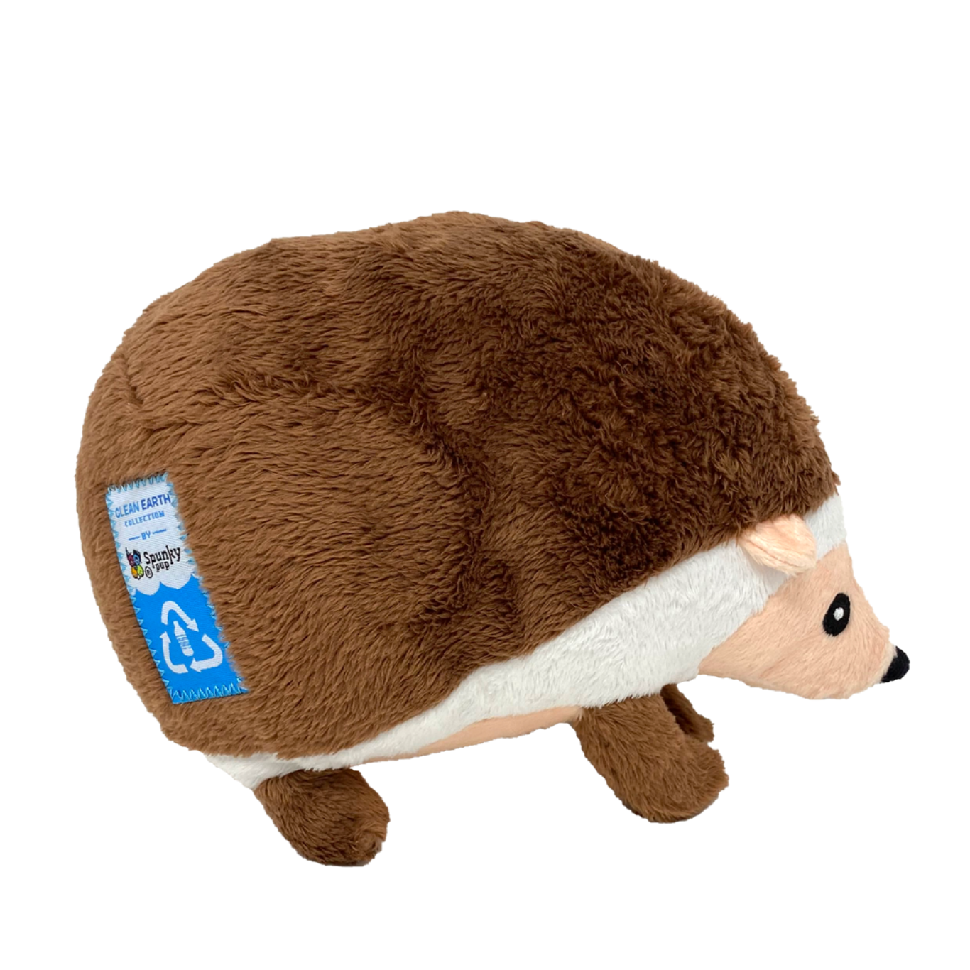 Spunky Pup Dog Toy Clean Earth Recycled Plush Hedgedog