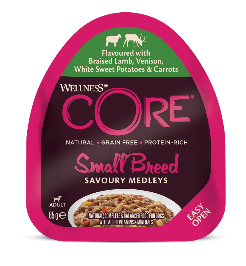 Wellness Core Wet Dog Food Small Breed Savoury Medleys Farmer Selection Multipack