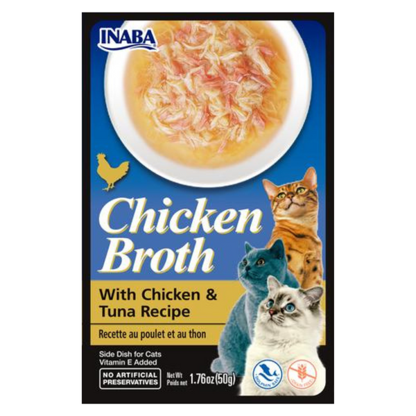 Inaba Cat Treat Chicken Broth with Chicken & Tuna 01