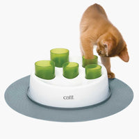 Catit Senses 2.0 Food Digger cat puzzle feeder, studio product photo
