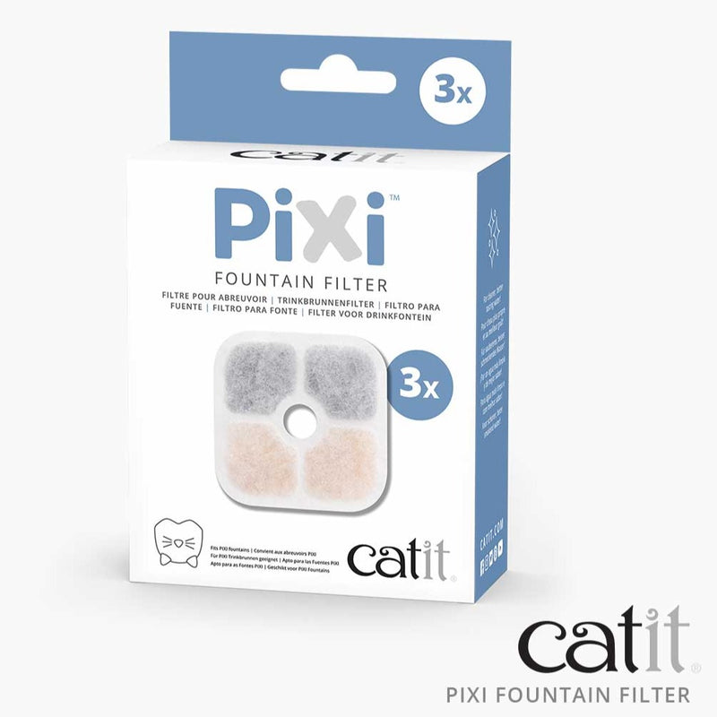 Catit Pixi Fountain Filters 3 Pack