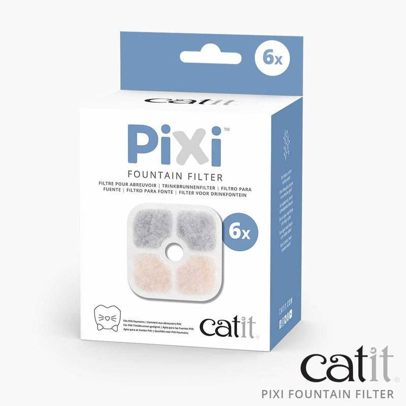 Catit Pixi Fountain Filters 6 Pack
