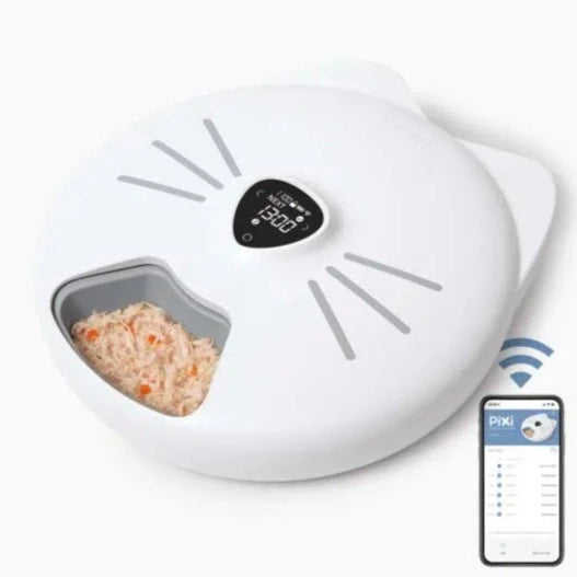 Catit Pixi Smart 6-Meal Feeder & Replacement Ice Pack Smart Feeder