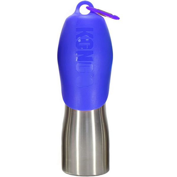 KONG H2O Stainless Steel Dog Water Bottle 740ml Blue