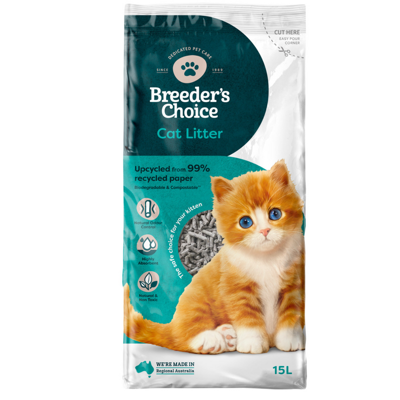 Breeders Choice Cat Litter 15l