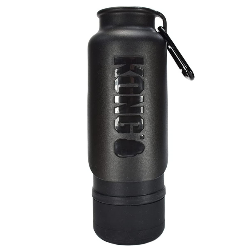 KONG H2O Insulated Dog Water Bottle 740ml Black