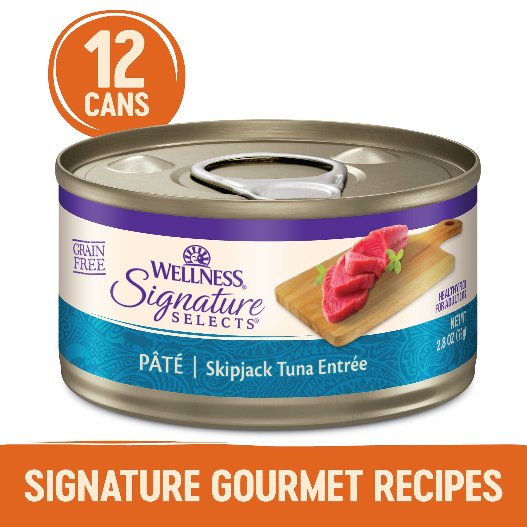 Wellness Core Wet Cat Food Signature Selects Skipjack Tuna | PeekAPaw Pet Supplies