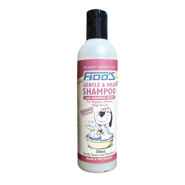 Fido's Gentle and Mild Shampoo with Baking Soda for Dogs & Cats 250ml