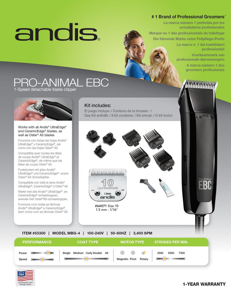 Andis Clipper Pro-Animal EBC I