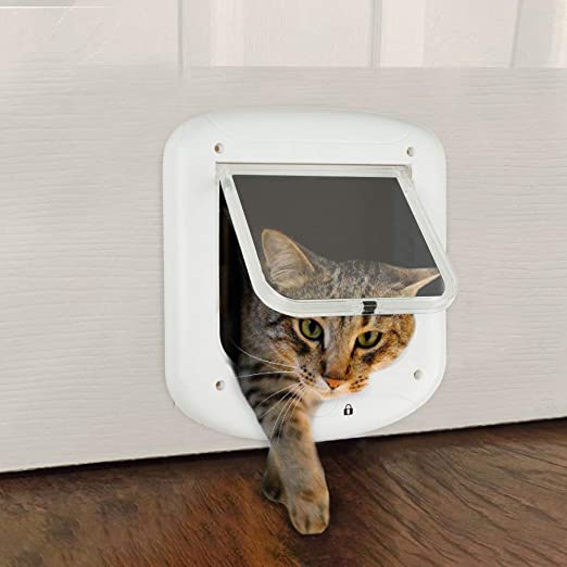 PaWise Cat Door 4 Way 04