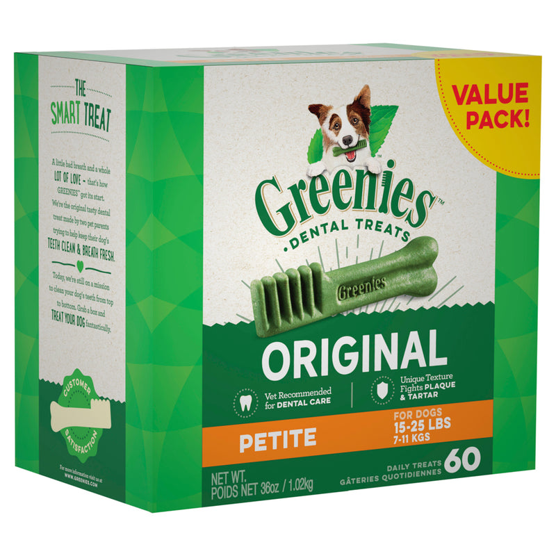 GREENIES Original Petite Dog(7-11kg) Dental Treat 01