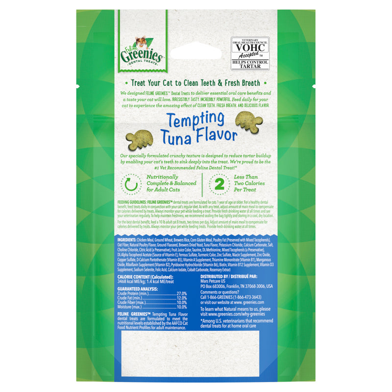GREENIES Feline Dental Cat Treat Tempting Tuna Flavour 04
