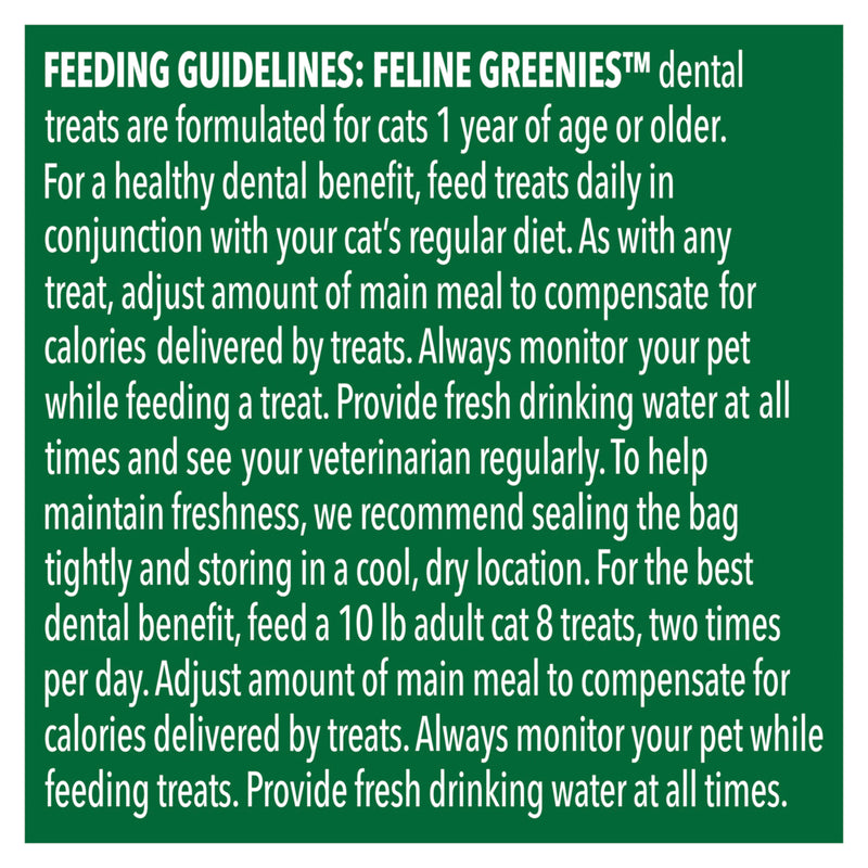 GREENIES Feline Dental Cat Treat Savoury Salmon Flavour 07
