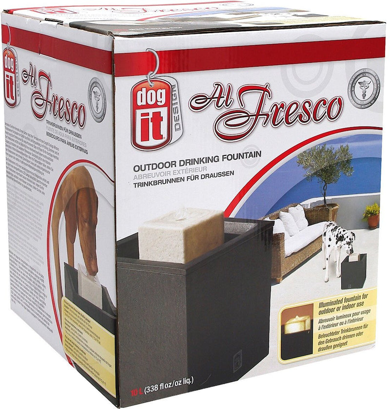 Dogit alfresco 2025 drinking fountain