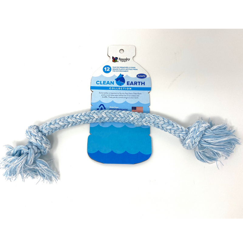 Spunky Pup Dog Toy Clean Earth Recycled Rope